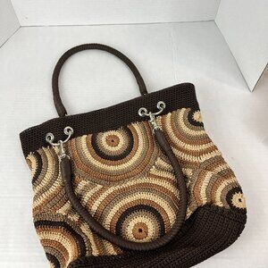 The Sak Unique double handle Crochet Textile Bag